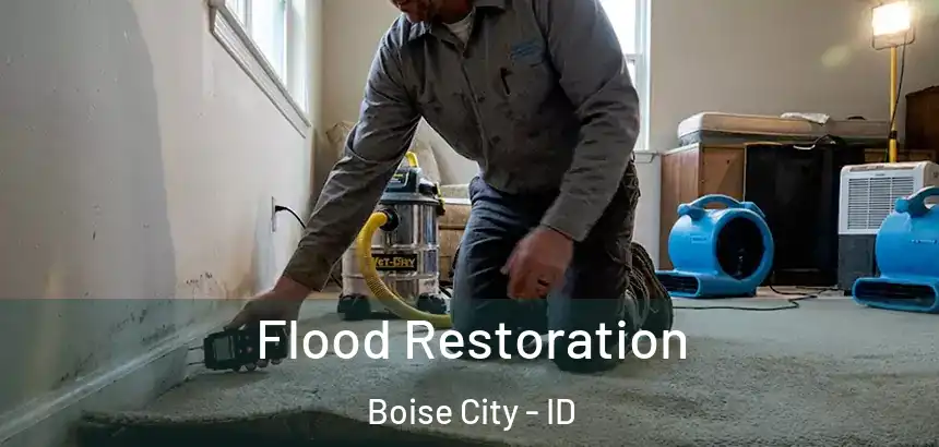  Flood Restoration Boise City - ID